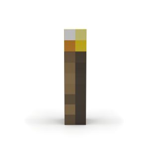 Minecraft Square Bottle. 22 oz.